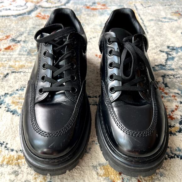 Louis Vuitton Men's Monogram Derby Shoes In Black size 9 LV 10 US 43 EU CL - Picture 2 of 8